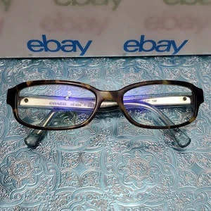 COACH HC 6083 5357 Dark Vintage Tort/Crys Teal 52□17 135 Eyeglasses Frames Only - Picture 1 of 24
