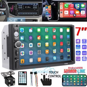 7" Android GPS Estereo De Pantalla Para Coche Carro MP5 Radio USB Mirrorlink - Bild 1 von 19