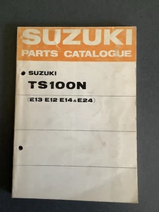 Suzuki 78 TS 100N ( E12, E13,E14,E24) Parts Catalogue - Picture 1 of 3