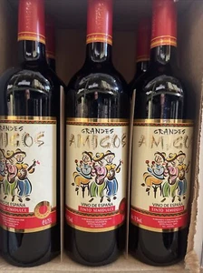 3xrot dicker Freund  0.75l Spanien 🇪🇸 kräftighalbtrocken Russland Sanktionen - Bild 1 von 2