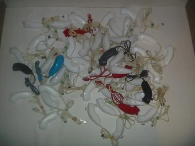 Official Nintendo Wii & U Nunchuck Controller Nunchuk Lot 4 Cosmetically Flawed - Image 1 of 4