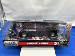 DC Comics 1:24 Batman Animated Series Batmobile Die-cast Car with 2.75"... - Picture 1 of 8