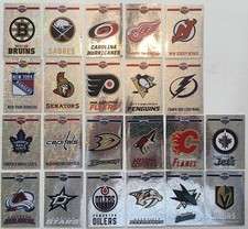 2018-19 Panini NHL Hockey Stickers FOIL Stickers Only Complete Your Set You Pick