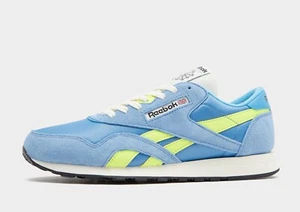Reebok Classic Nylon En Azul Claro Y Verde Todas Las Tallas Stock Limitado - Imagen 1 de 6