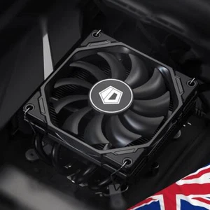 Low Profile 90mm Cooling Fan 45mm Height CPU Cooler 4 Heatpipe for AMD AM5 AM4 - Picture 1 of 12