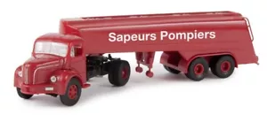 Brekina 85410 - 1/87 Berliet Tlr 8 Tank Sattelzug - Sapeurs Pompiers - Neu - Bild 1 von 1
