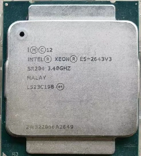 Intel Xeon E5-2643 V3 SR204 3.4GHz 6-Core 20M LGA2011-3 CPU Processor - Image 1 of 1