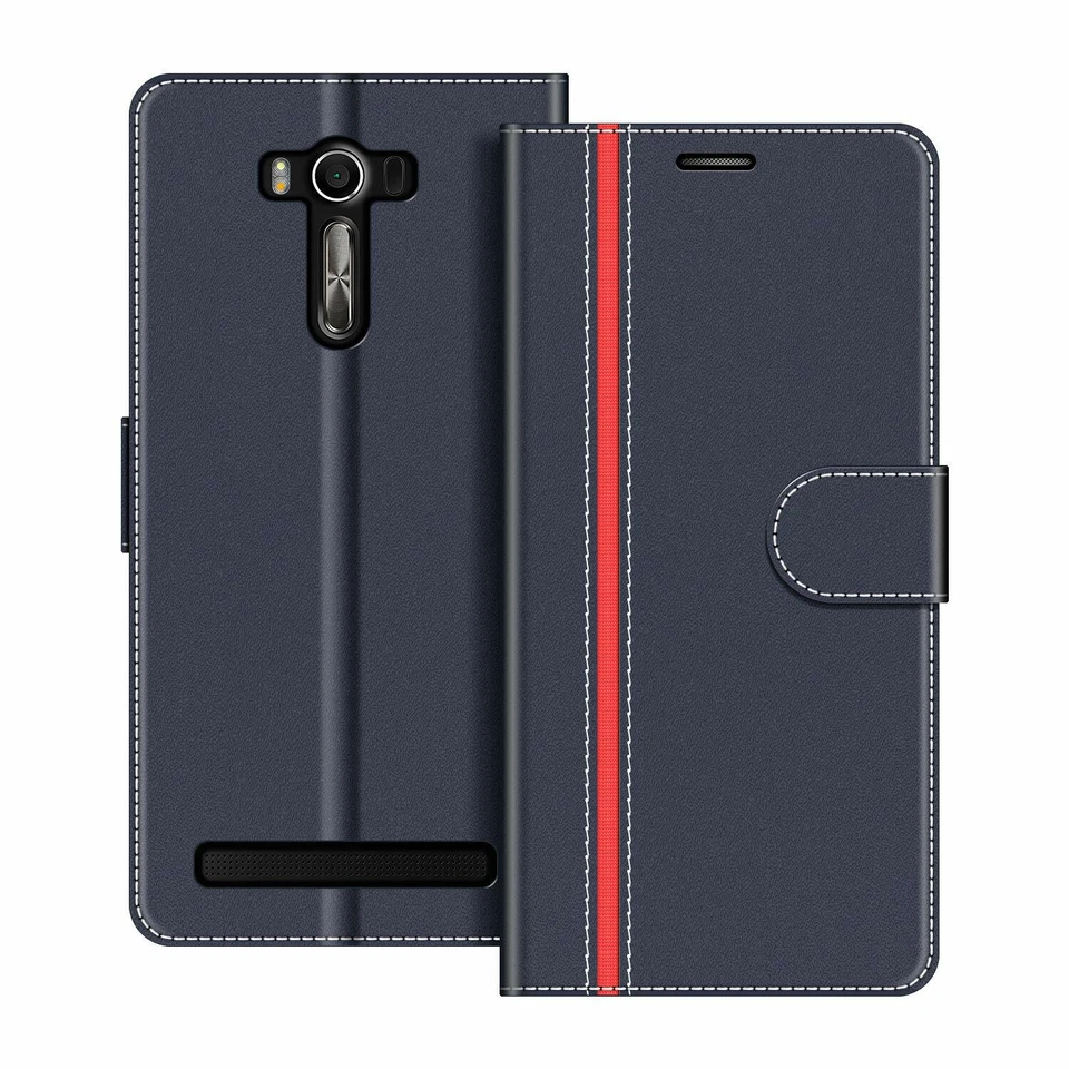 COODIO Custodia per ASUS Zenfone 2 Laser ZE550KL, Custodia in Pelle Zenfone 2 La - Immagine 1 di 1