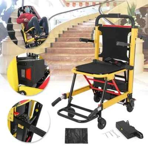 Motorized Stair Climbing Wheelchair Elevator Stairlifts Mobility Chair Battery - Picture 1 of 4