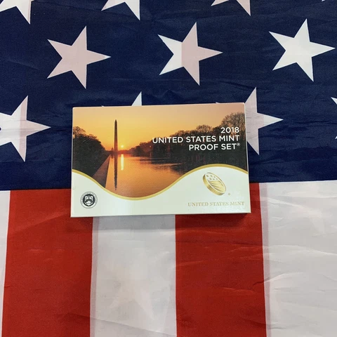 2018-s US  CLAD Proof Set. 10-coin set Cover