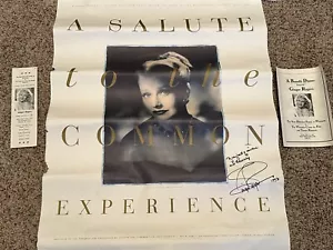 Ginger Rogers signiertes Foto Poster 35"x23" Programm historische Gesellschaft Wisconsin - Bild 1 von 17