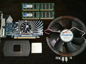 ASUS ENGT430/DI/1GD3MG(LP)+CPU AMD Opteron 144 1.8GHz Socket 939+Cooler with Fan - Picture 1 of 12