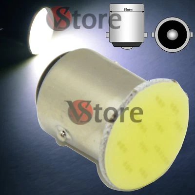 Lampada LED LUCE FRENO STOP LUCI 1156 BA15S P21W S25 AUTO 12SMD chips COB 12V - Immagine 1 di 4