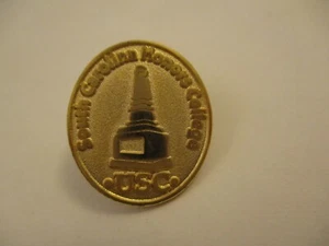 South Carolina Honors College USC Gold Tone Lapel Pin - Picture 1 of 3