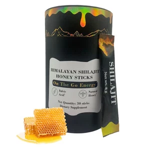 Better Alt Pure Himalayan Shilajit Sticks with Organic Honey, Naturally Sweeter - Bild 1 von 12