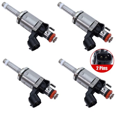 Set of 4 Fuel Injection Injectors PY0113250 For Mazda CX-5 CX-9 2014-2018 2.5L Foto 1 de 4