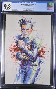 Department of Truth #14 CGC 9.8 Bulletproof Comics Virgin Johnny Desjardins - Picture 1 of 2