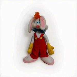 Vintage 1988 Playskool Who Framed Roger Rabbit 18 Zoll Plüschtier Stofftier Disney - Bild 1 von 9