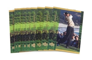 Lote de (10) 2001 Upper Deck Defining Moments Tiger Woods RC #124 - Imagen 1 de 2