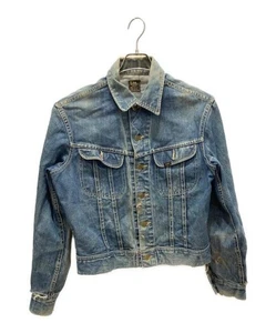 Giacca denim anni 70 classica blu unisex usata - Foto 1 di 12