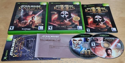 Star Wars Knights Of The Old Republic 1 & 2 for Original Microsoft XBOX NTSC-U/C - Image 1 of 4