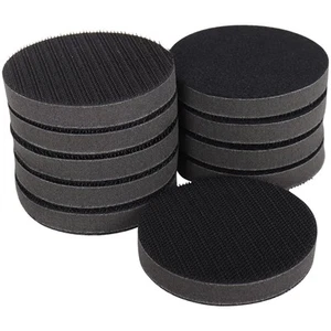 3 Zoll (75 mm) Weichschaum Schnittstelle Schwamm Pad 10er Pack 3" Haken und Schlaufe Ersatz... - Bild 1 von 9
