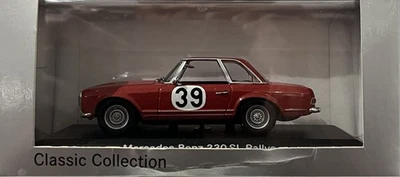Minichamps 1/43 B66040290 Mercedes Benz 230 SL Pagode #39 Spa-Sofia-Liege 1963 - Photo 1/4