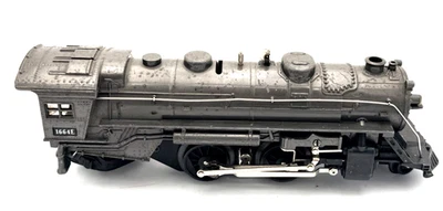 Lionel Pre War Gunmetal 1664E 2-4-2 Steam Locomotive - Image 1 of 4