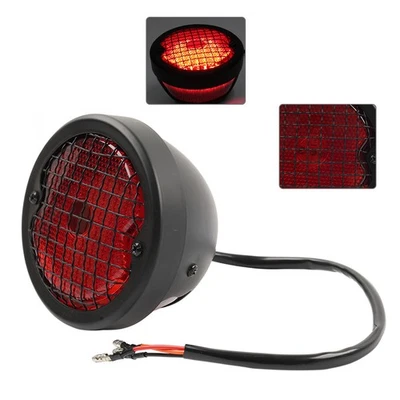 Motorcycle Tail Stop Light License Plate Lamp For Harley Bobber Chopper Cruiser - Image 1 of 4