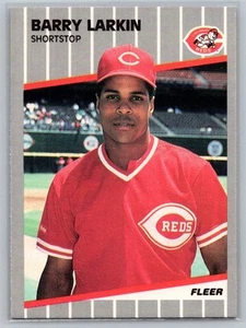 1989 Fleer Barry Larkin #164 - Picture 1 of 2