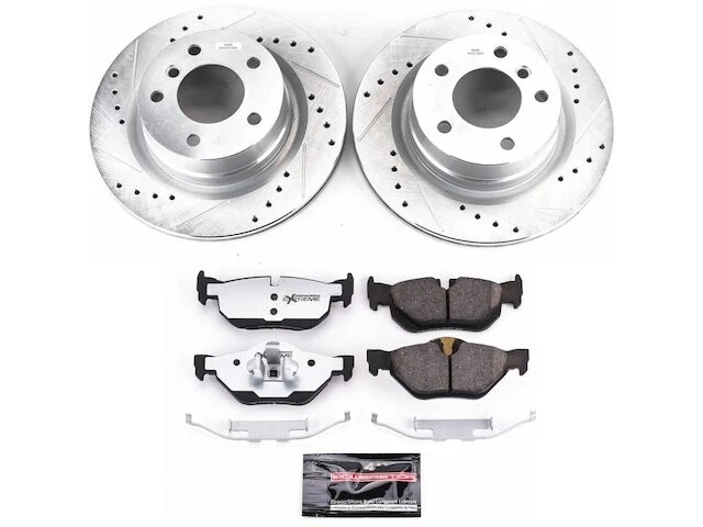 Комплект заднего тормоза и ротора для 2008-2010 BMW 128i 2009 RG185PD - Изображение 1 из 1