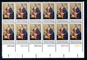 US Scott #1579 Plate block of 12, 6 Plt. # Lower Right, MNH - Picture 1 of 1