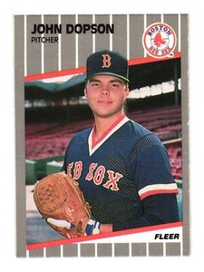 1989 Fleer Update #U-8 John Dopson Boston Red Sox