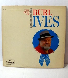 Burl Ives The Best Of 12" Vinyl Record Album LP 1961 DECCA DXSB 7167 Folk Ballad - Picture 1 of 2