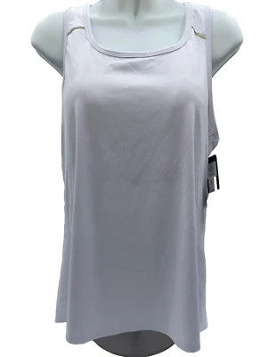 Camiseta sin mangas deportiva Hind para mujer $85 espalda deportiva - blanca - grande - nueva Foto 1 de 4