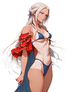 Edelgard von Hresvelg Fire Emblem Waifu Sticker 6" Anime Car Decal - Picture 1 of 1