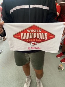 Kansas City Chiefs Rally Towel Sga 9/5/24 Ravens Opening Night 2024 Super Bowl - Picture 1 of 1