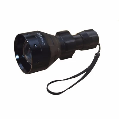 Linterna con zoom Uniquefire UF1504 67 MM IR LED infrarrojo 850NM 940NM - Imagen 1 de 4