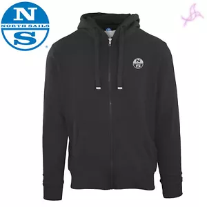 Sweatshirts North Sails 902416T Man's Black 140398 Clothing Original Outlet - Picture 1 of 3