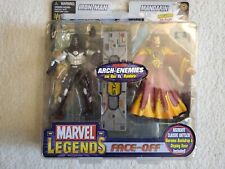 VINTAGE  2006  COLLECTIBLE MARVEL LEGENDS FACE OFF IRON MAN & MANDARIN  VARIANT