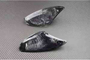 Front indicator LED black tinted front BMW K1200S 1200S K1200 S 0581 2004-2008 - Picture 1 of 3