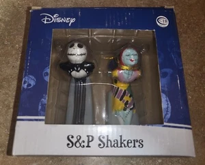 Nightmare Before Christmas Magnetic Salt & Pepper Shakers Westland Giftware - Picture 1 of 1