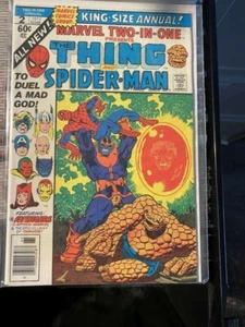 Marvel Two IN One Annual 2 The Chose & Spider-Man Death De Thanos - Photo 1/12