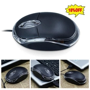 Kabelgebundene USB Optische Maus Für PC Laptop Computer Scrollrad 1000dpi (dpi)- - Bild 1 von 12