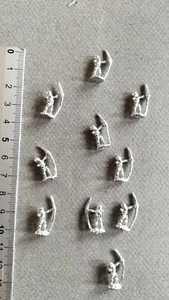 ARCHER UNDEAD SKELETON FANTASY 10MM METAL MINIATURE/PENDRAKEN P878 - Imagen 1 de 1