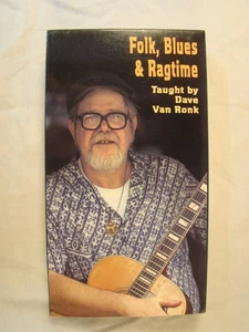 DAVE VAN RONK - Folk, Blues & Ragtime (1993 VHS) Stefan Grossman - Picture 1 of 3