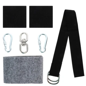 Gancho de cuerda oscilante hamaca correa para colgar perchas de alta resistencia kit de correas colgantes - Imagen 1 de 12