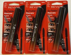 (3ct) Revlon So Fierce! Mascara; 701 Blackest Black (New/Sealed) - Picture 1 of 6