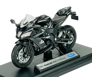 WELLY 2017 KAWASAKI NINJA ZX-10RR 1:18 MOTORRAD DIE CAST MODEL NEW BOX 12845 - Bild 1 von 5