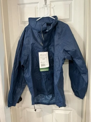Jaqueta impermeável Frogg Toggs Pro Action com capuz azul externa masculina tamanho G nova com etiquetas - Imagem 1 de 4